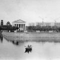 Река Миасс. Кинотеатр Родина. Заречье. Около 1970 год
